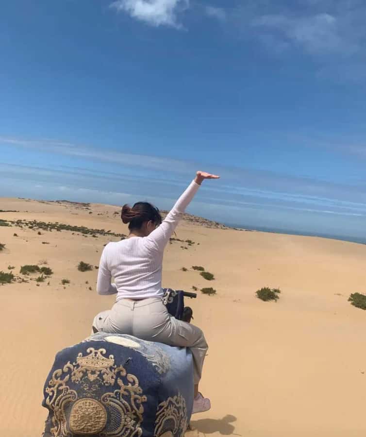 Agadir/ Taghazout: Safari Quad Bike on the Beach & Desert - Sandboarding adds a short change of pace