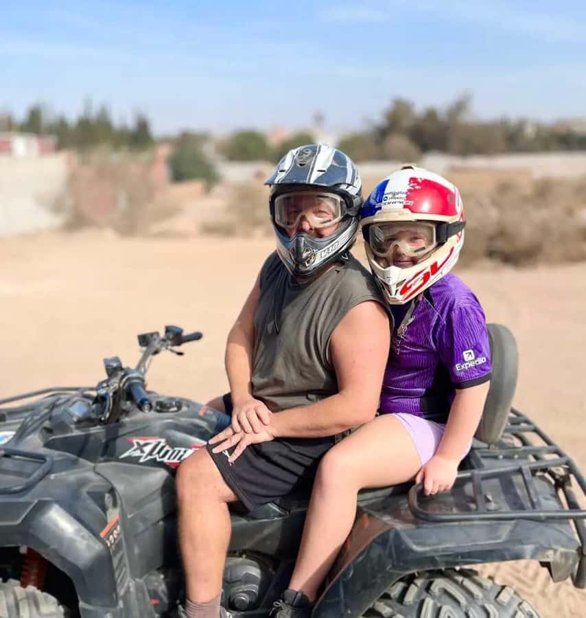 Agadir/ Taghazout: Safari Quad Bike on the Beach & Desert - Mint tea and biscuits finish the ride well