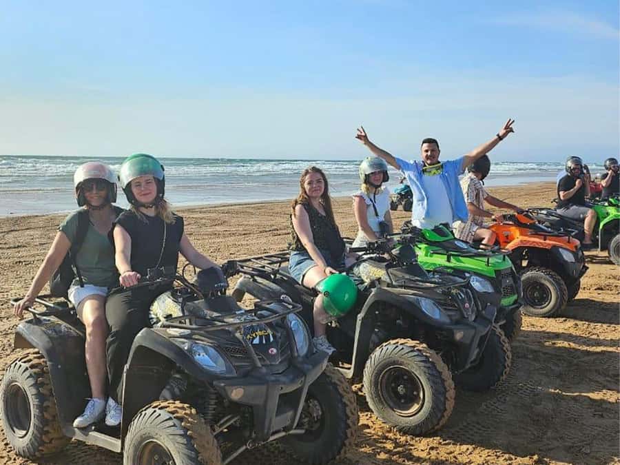 Agadir to Tifnit Desert: Quad Biking Tour with Sandboarding - Getting comfortable on the quad