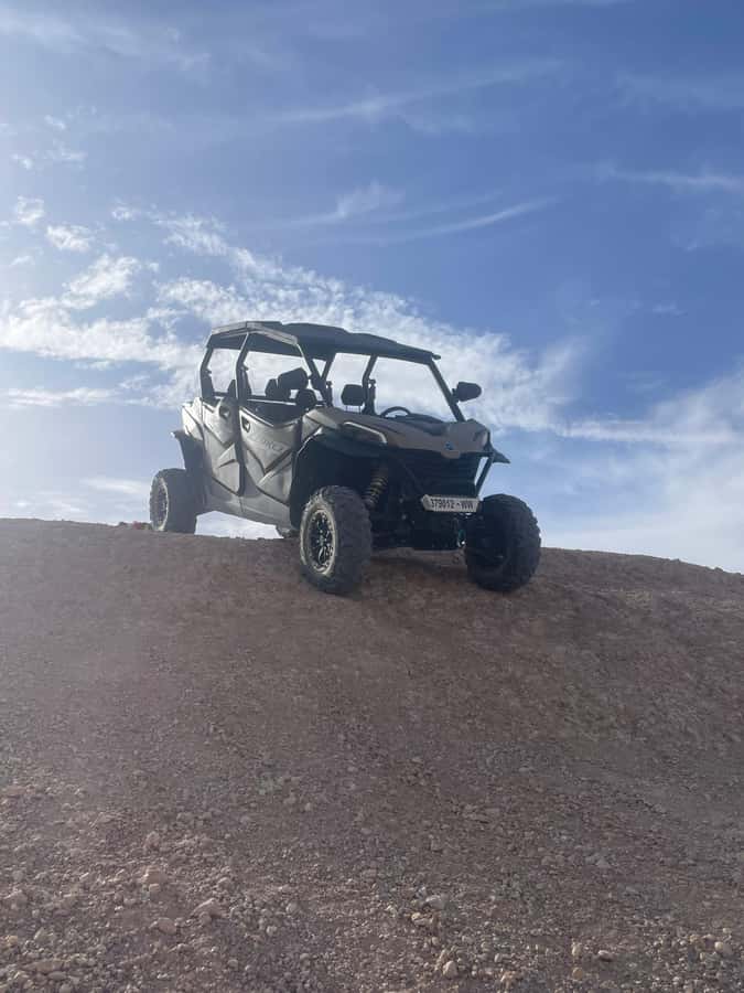 Agafay Desert 4-Seater Buggy Experience | Family & Premium - Taking the wheel in a four-seat buggy