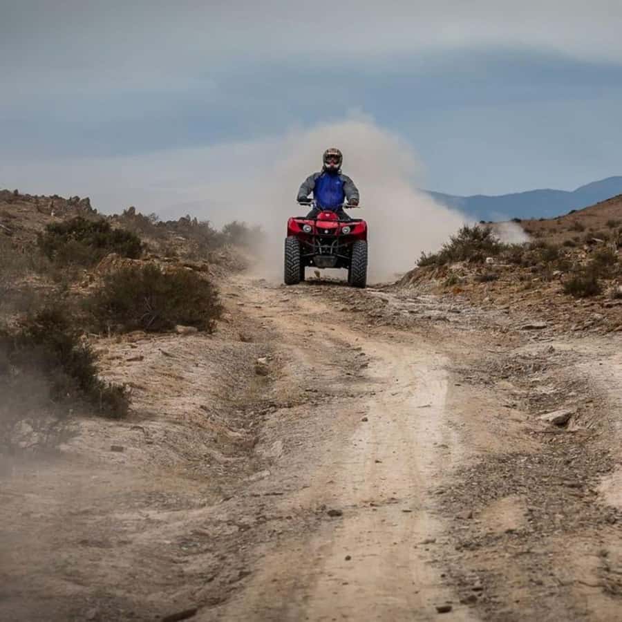 Agafay Desert Day Trip with Lunch, Quad Biking and Swimming - Thirty minutes on a shared quad bike