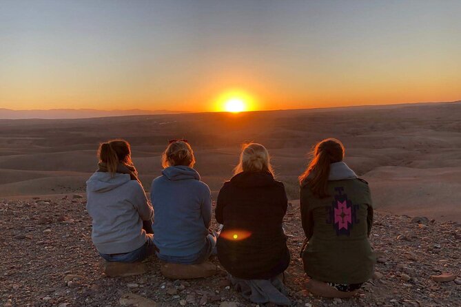 Agafay Desert Package: Quad, Camel Rides & Dinner Show or Lunch - Mint tea and the first view of Agafay