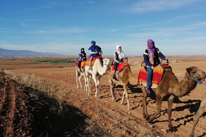 Agafay Desert Package: Quad, Camel Rides & Dinner Show or Lunch - Camel riding at sunset