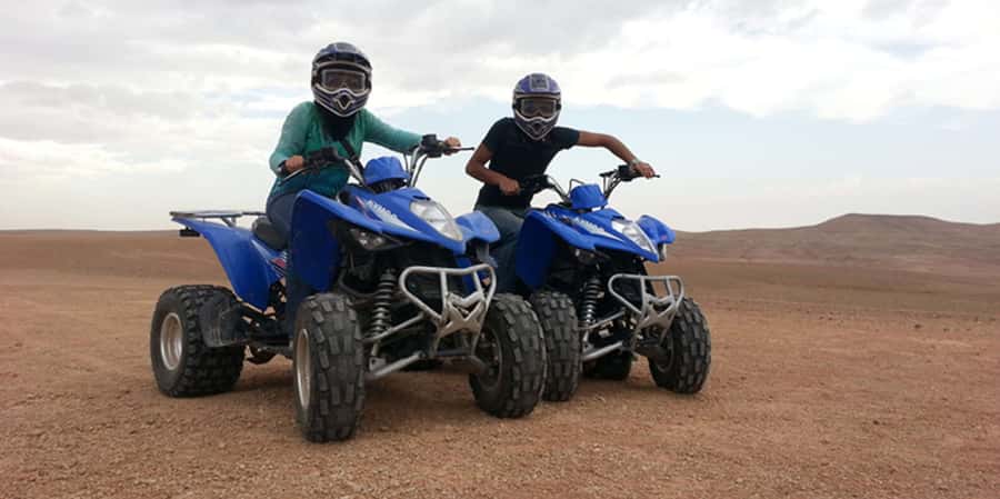 Agafay Desert Quad Biking - The guide and the human side of the outing