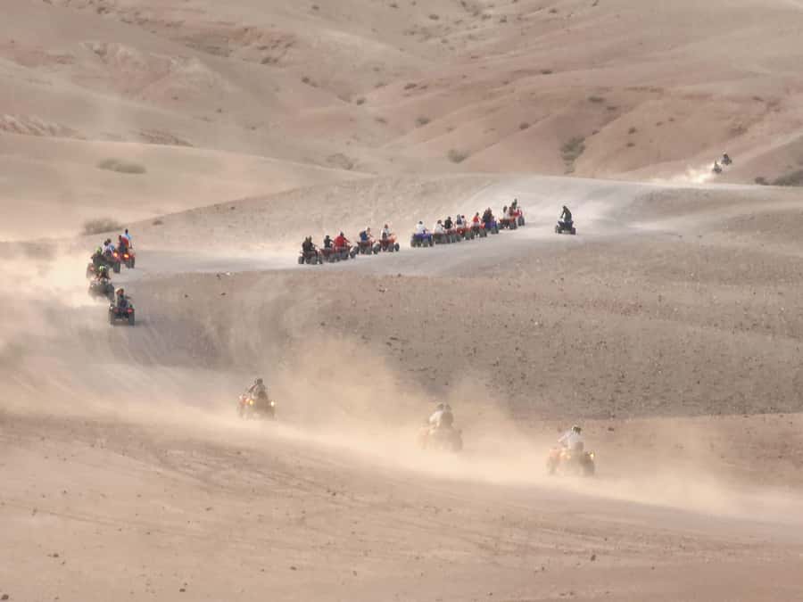 Agafay Desert: Quad Biking, Camel Ride, Lunch - A 20-minute camel ride