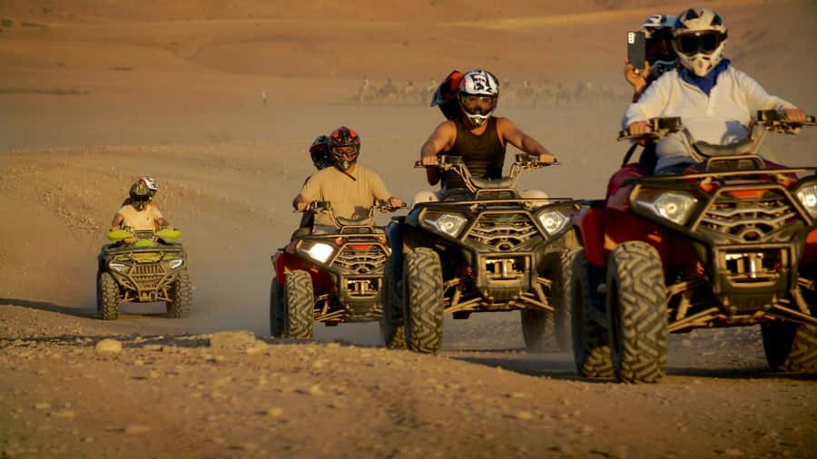 Agafay Desert: Quad Biking, Camel Ride, Lunch - The Agafay setting: dry hills, open views, and photo stops