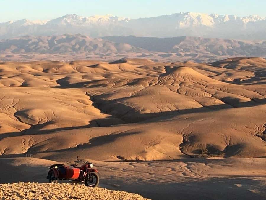 Agafay: Half-Day Rocky Desert Quad & Camel Ride with Lunch - Pickup from Marrakech and the ride into the desert