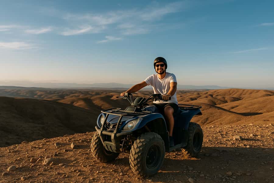 Agafay: Quad, Camel Ride & Dinner Show from Marrakech - Dinner under the tent brings the group together