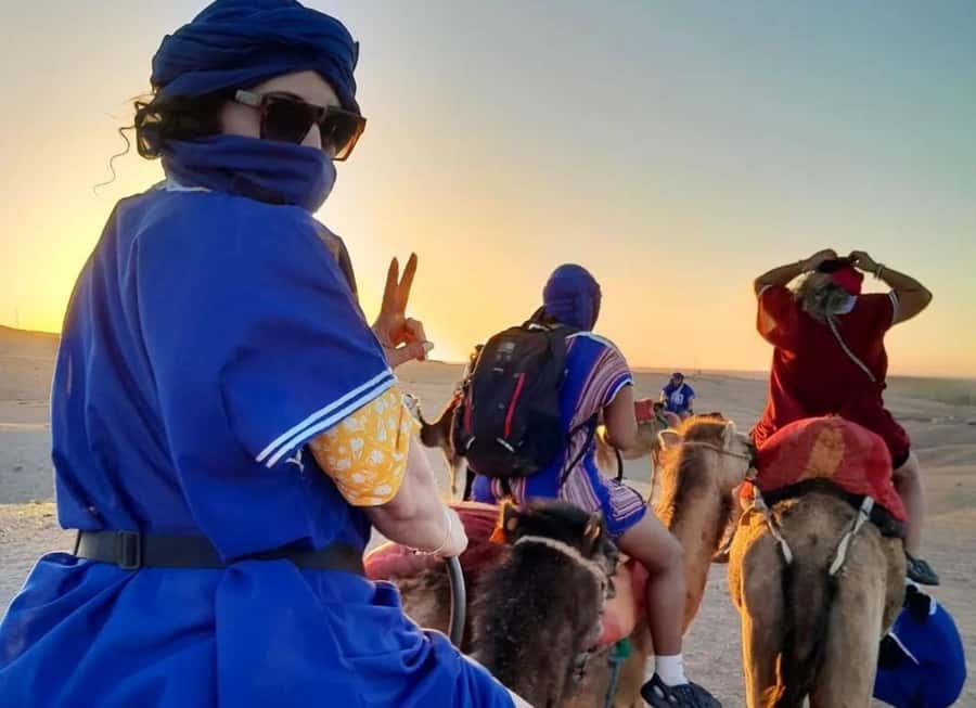 Agafay Tour: Sunset, Dinner, Camel ride, Quad and fire show - The argan oil cooperative visit