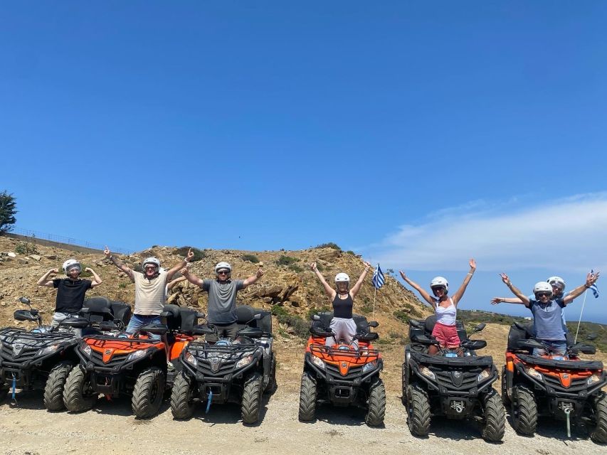 Agia Pelagia Crete Quad Bike authentic backland Tour - Walking through Achlada’s ghost village