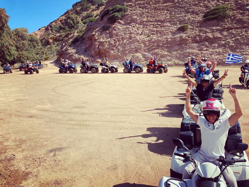 Agia Pelagia: Sunset or Morning Quad Tour & Ghost Town Visit - How safe and beginner-friendly is it?