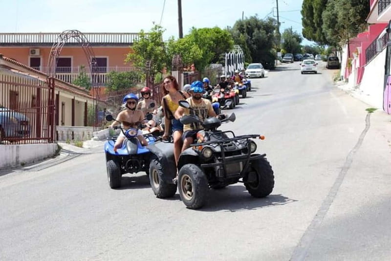 Agios Gordios: Corfu ATV Quad Tour with Lunch at Pink Palace - Sea cliffs, olive groves, and photo stops