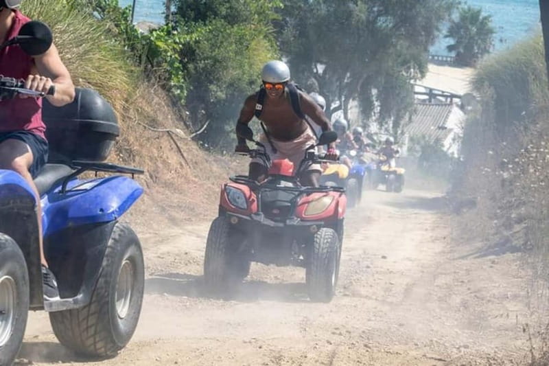 Agios Gordios: Corfu ATV Quad Tour with Lunch at Pink Palace - What the guides do well, and where the tour is limited