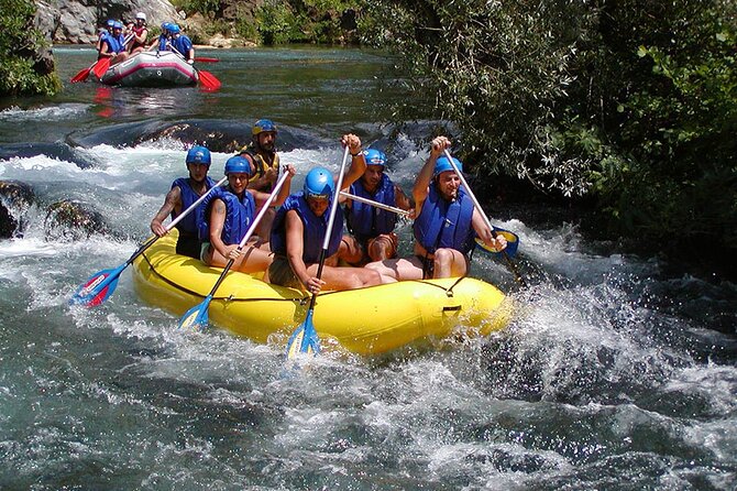 Alanya 3 in 1 Combo Full Day Tour Rafting Zipline Quad Bike - Getting organised at Koprulu Canyon National Park