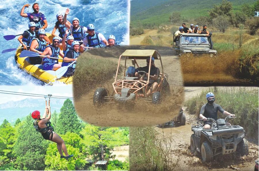 Alanya/Antalya: Buggy, Jeep, Rafting, & Zipline Tour + lunch - Key points to know before booking