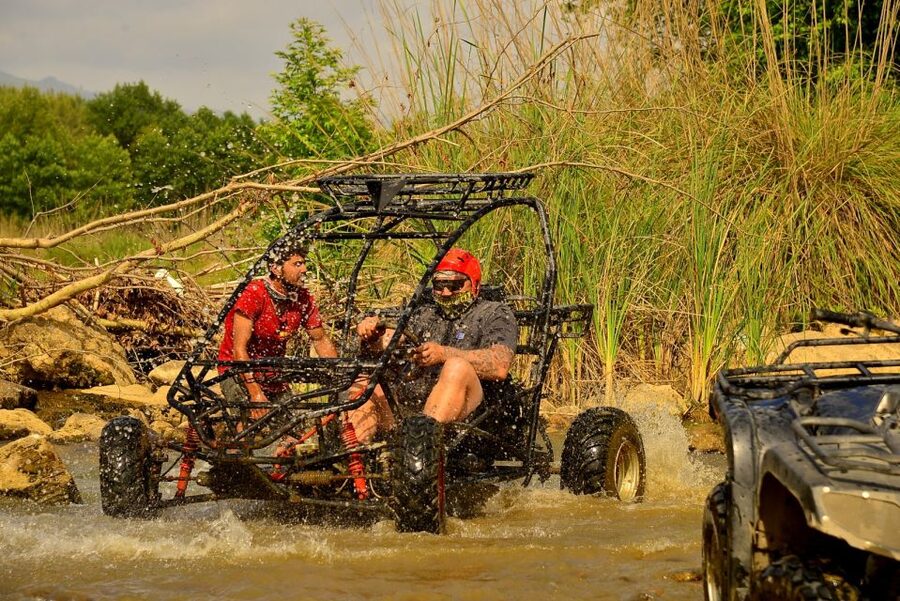 Alanya: Buggy Safari Adventure with Hotel Transfers - A dusty start beneath the Taurus Mountains