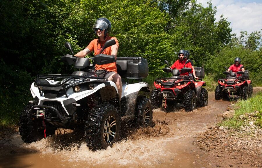 Alanya: Forest Quad-Bike Excursion with Hotel Pickup - Hotel pickup and the ride to the starting point
