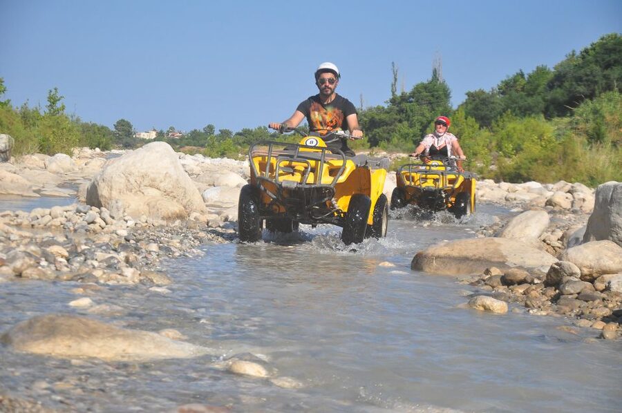 Alanya: Quad Safari with Hotel Pick-Up - One and a half hours on forest and rocky tracks