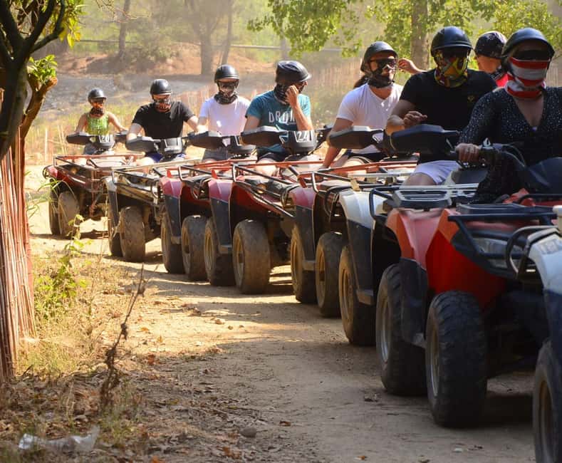 Alanya: Quad Safari with Hotel Pick-Up - Scenic stops, photos, swimming, and food