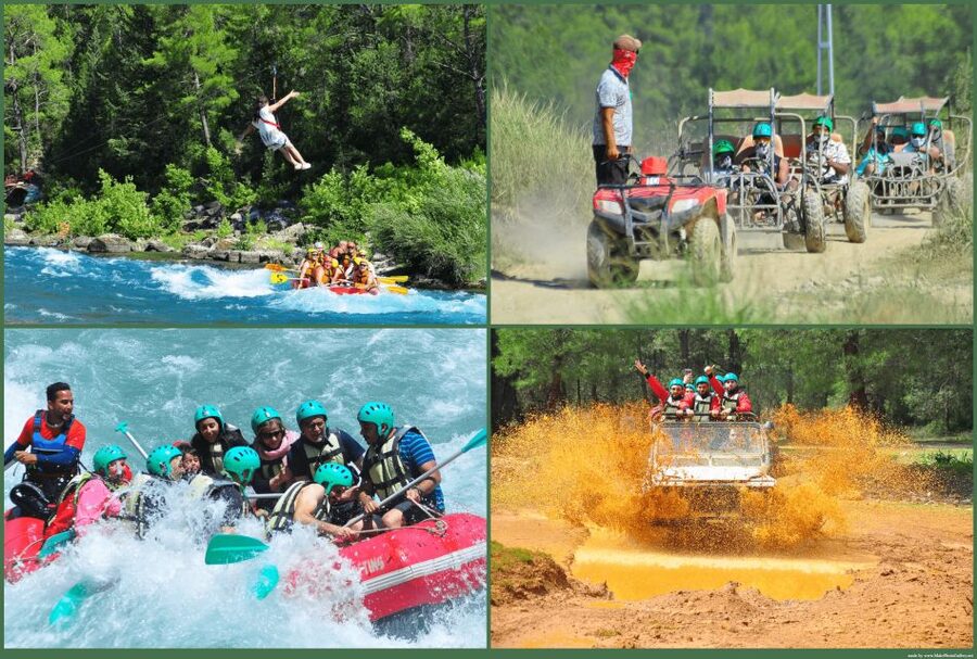 Alanya: Rafting, Zipline, Quad, Buggy, Jeep Tour with Lunch - Key points to know before you book