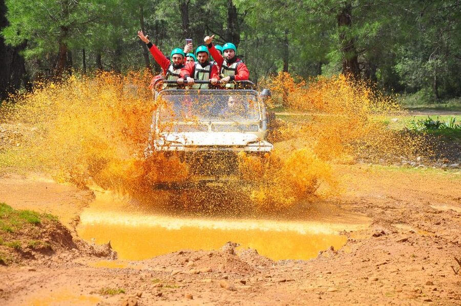 Alanya: Rafting, Zipline, Quad, Buggy, Jeep Tour with Lunch - The 14-kilometer rafting run