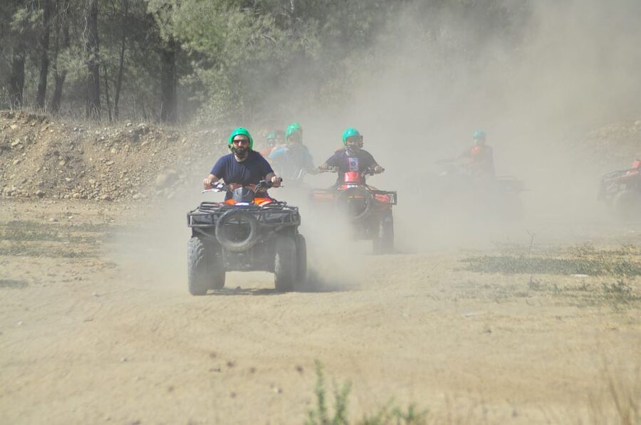 Alanya: Rafting, Zipline, Quad, Buggy, Jeep Tour with Lunch - Zipline over the river