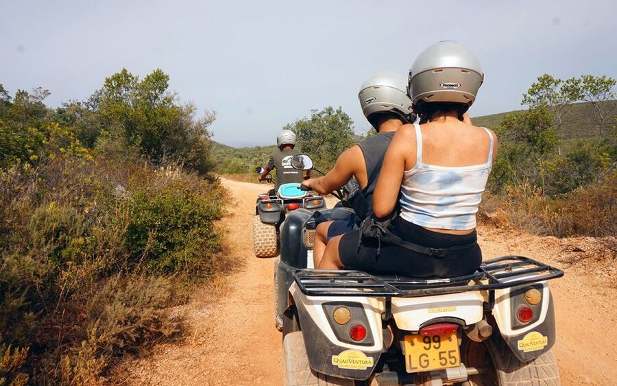 Albufeira: Off-road Quad Bike Adventure - Solo rider or two people on one quad?