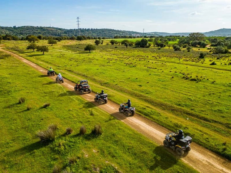 Albufeira: Quad Biking Adventure in the Algarve Countryside - Escarpão and the first off-road section
