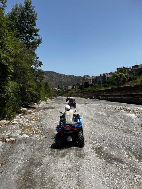 Alcantara: Valley and Gurne dell'Alcantara ATV Adventure - Castiglione di Sicilia and the return route