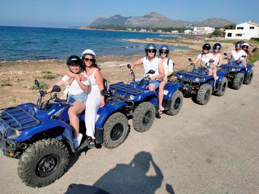 Alcudia: Quad Sightseeing Tour with Viewpoint and Beach - Through Alcudia’s farm country and goat pastures