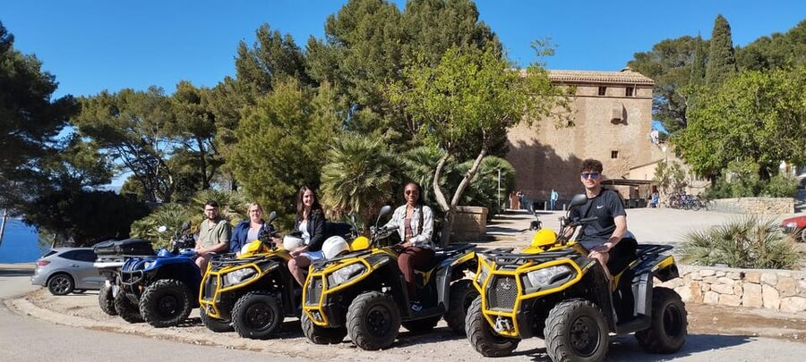 Alcudia: Quad Sightseeing Tour with Viewpoints - Returning through Es Barcares and Alcudia Old Town