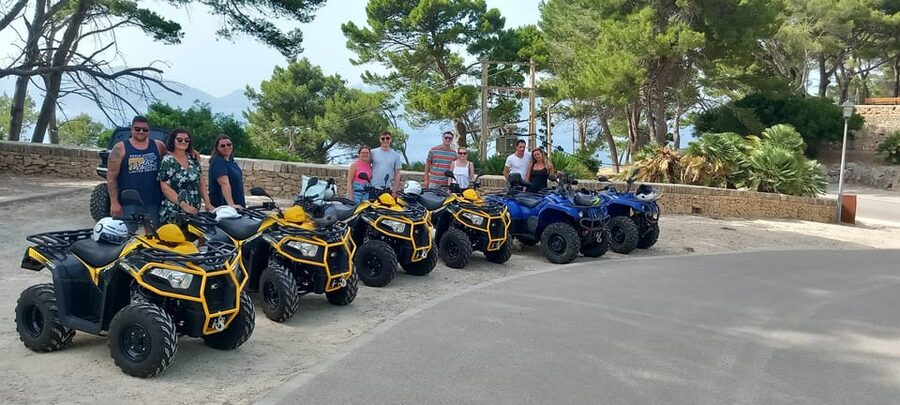Alcudia: Quad Sightseeing Tour with Viewpoints - Single or double quad, private or small group