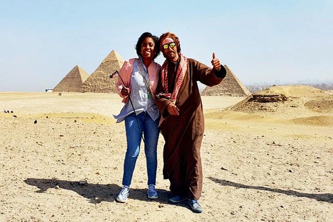 All inclusive Private Tour Giza Pyramids, New Museum ,Quad - A 30-minute camel ride near the pyramids