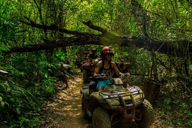 Amazing ATV Tour, Ziplines and Cenote Swim with Lunch and round trip included - A modest Maya-style lunch after the activities