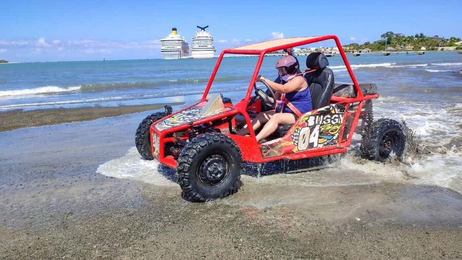 Amber Cove & Taino Bay: Buggy Tour with Swimming & Tasting - Safety Gear Before the Engines Start