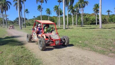 Amber Cove & Taino Bay: Buggy Tour with Swimming & Tasting