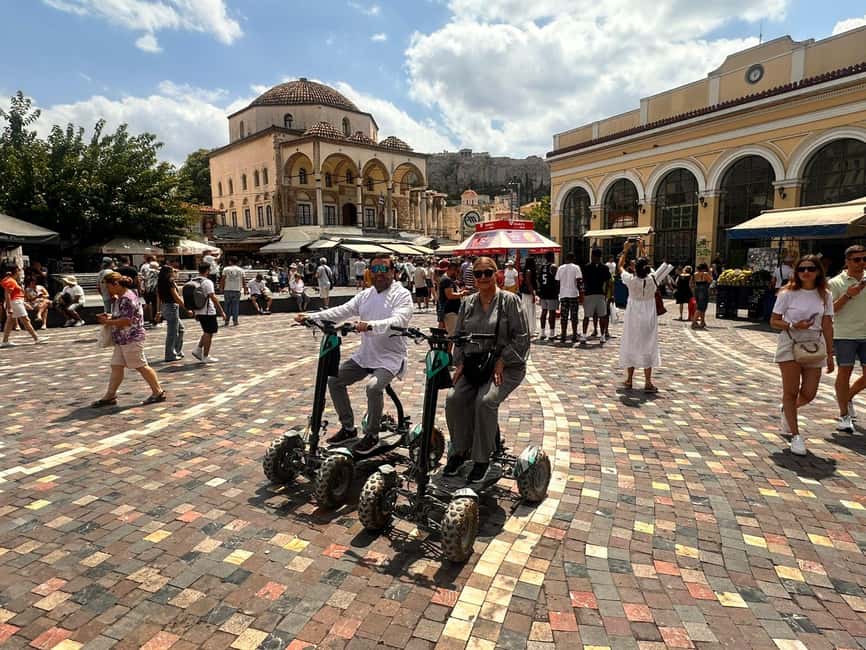 Ancient Athens Electric ATV Scooter Tour - Starting in Plaka, Athens’ old quarter
