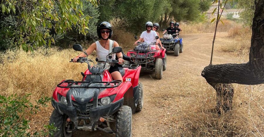 Andratx: Guided Quad Sightseeing Tour - Meeting beneath Meson Can Paco