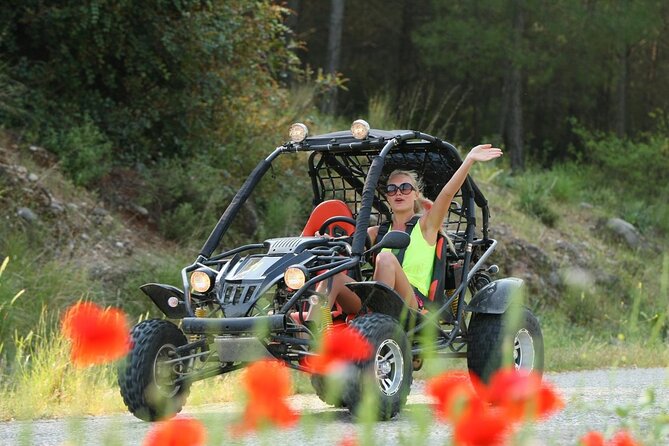 Antalya / Belek : Combo Rafting Quad & Jeep & Zipline ( 4 in 1 ) - Ziplining above the river