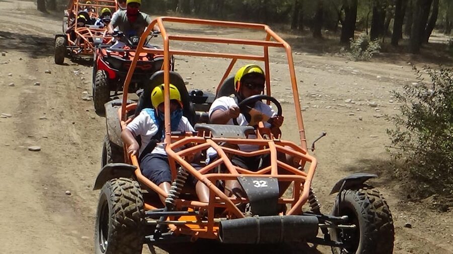 Antalya, Belek, Side: Rafting, Buggy, Zipline, Canyoning - Ziplining above the canyon scenery