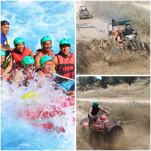 Antalya: Buggy or Quad and Rafting Tour with Lunch - Hotel pickup sets the day’s pace