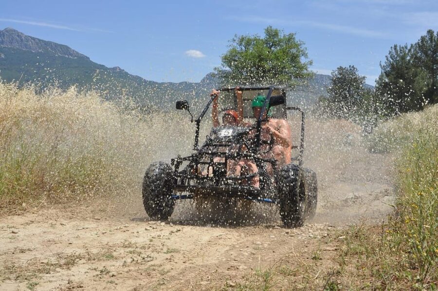 Antalya: Buggy or Quad and Rafting Tour with Lunch - River rafting with Talib, Ahmed, and Mohammed