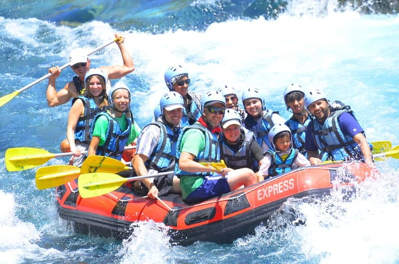 Antalya Buggy, Quad, Jeep, Rafting & Zipline Tour with Lunch - Ten rapids, swimming pools, and body-rafting