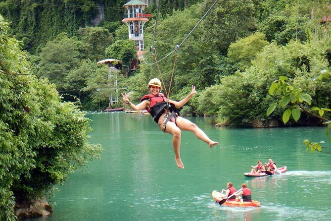 Antalya Combo Tour 3 in 1 Adventure Rafting & Quad Bike & Zipline - Lunch, swimming, and the gaps between activities