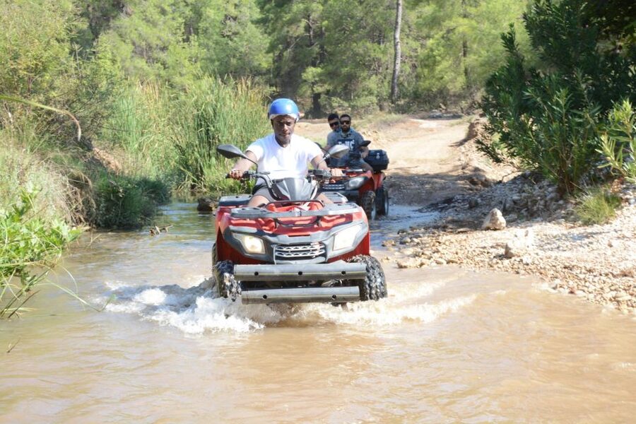 Antalya: Quad (ATV) Safari Tour with Hotel Transfers - Lara Beach and the start of the safari