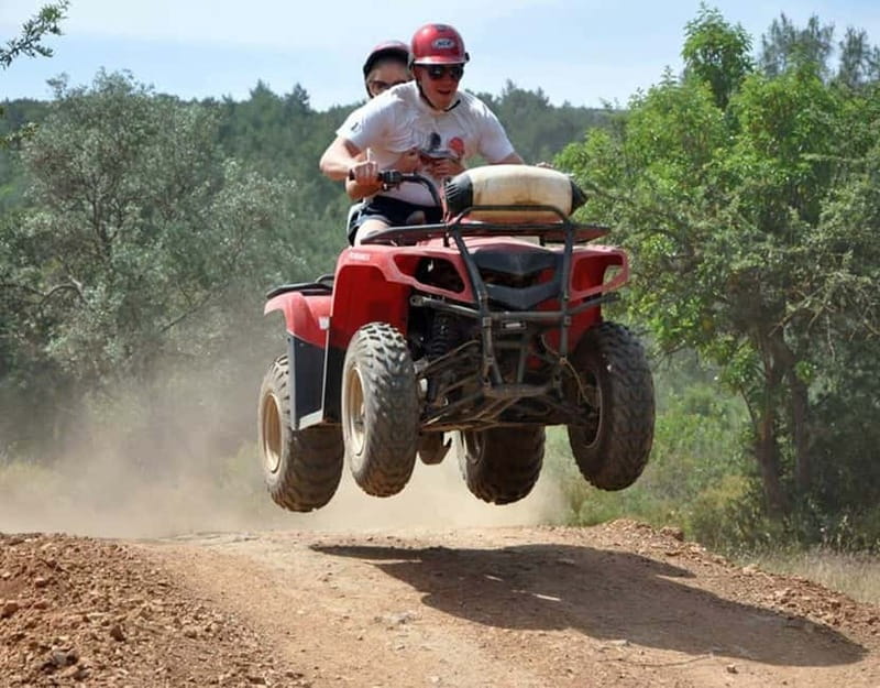 Antalya: Quad-Bike Excursion in Side Forest & Hotel Pick-Up - Breaks, photos, and a possible swim