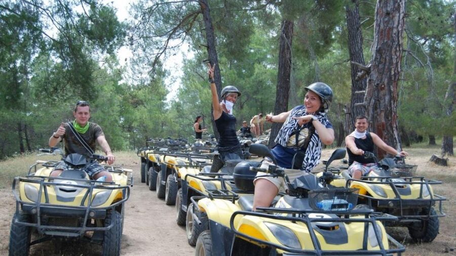 Antalya: Quad-Bike Safari with Hotel Pick-Up - Leaving the road for rougher ground