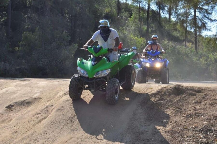 Antalya: Quad-Bike Safari with Hotel Pick-Up - Getting comfortable on the quad