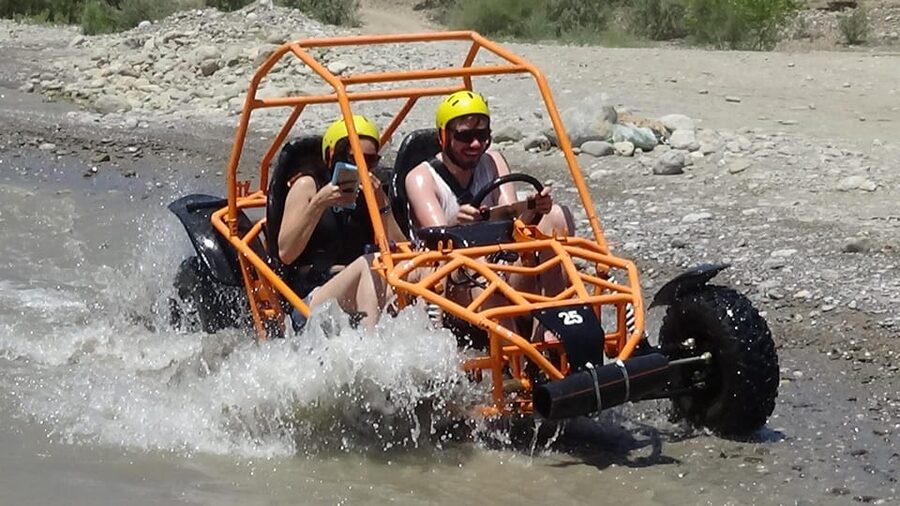 Antalya: Rafting & Buggy, Quad Safari & Zipline Adventure - A quick zipline with a big change of view