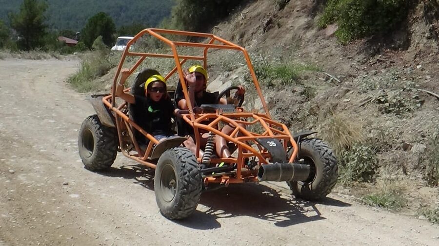 Antalya: Rafting & Buggy, Quad Safari & Zipline Adventure - Transfers from Belek, Side, Kemer, and Alanya